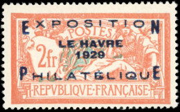 ** 257A - 2F. Exposition Philatélique Du Havre. SUP. - Altri & Non Classificati