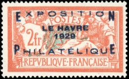* 257A - 2F. Exposition Philatélique Du Havre. Bon Centrage. TB. - Andere & Zonder Classificatie
