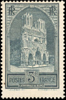 ** 259 - 3F. Cathédrale De Reims Ardoise. Type I. TB. - Autres & Non Classés