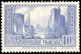 ** 261b - 10F. La Rochelle Outremer Pâle. Type I. BdeF. TB. - Autres & Non Classés