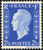 * 701A / 701F - MARIANNE DE DULAC. Type I + II. 2 Séries De 3 Valeurs. TB à SUP. - Otros & Sin Clasificación