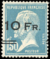 * 4 - 10F. S/1F.50 Pasteur Bleu "Ile De France" . SUP. - Otros & Sin Clasificación