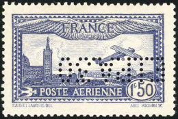 ** 6c - 1F.50 Bleu. Perforation EIPA30 Inversée. Non Coté. SUP. - Otros & Sin Clasificación