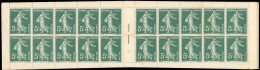 ** 137-C1 - 5c. Vert. Type Semeuse Camée. 40 Timbres. SUP. - Autres & Non Classés