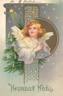 C369 FANTAISIE ANGE JOYEUX NOEL - Angels