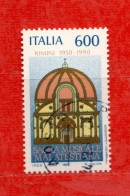 (Fr) ITALIA ° Anno 1990 - SAGRA MUSICALE MALATESTIANA. Unif. 1959. - 1981-90: Used