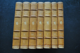 Henri PIRENNE Histoire De Belgique COMPLET 7 Volumes LAMERTIN 1909 1932 Des Origines à La Guerre De 1914 Reliure CUIR - Belgique