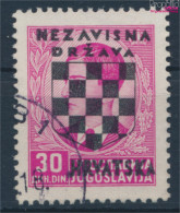 Kroatien 23 Gestempelt 1941 Aushilfsausgabe (10350082 - Kroatië