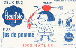 Buvard Fleujoie - Pur Jus De Pomme - Alimentaire