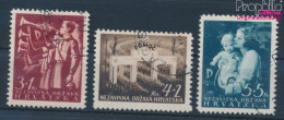 Kroatien 83-85 (kompl.Ausg.) Gestempelt 1942 Staatshilfswerk (10350072 - Kroatië