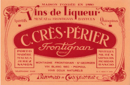 Buvard C. Crès-Périer à FRONTIGNAN - Schnaps & Bier