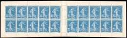 ** 140-C3 - 25c. Bleu. Type Semeuse Camée. 20 Timbres. SUP. - Altri & Non Classificati