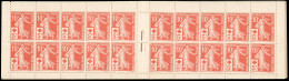 ** 147-C1 - 10c. + 5c. Rouge. Type Semeuse Camée. 20 Timbres. SUP. - Other & Unclassified