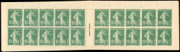 ** 159-C1 - 10c. Vert. Type Semeuse Camée. 20 Timbres. SUP. - Other & Unclassified