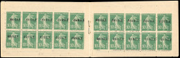 ** 159-CA2 - 10c. Vert. Type Semeuse Camée. 20 Timbres Surchargés ANNULE Dont 1 Timbre De Type 1a En Case 13. SUP. - Other & Unclassified