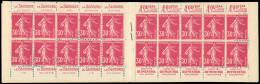 ** 191-C2 - 30c. Rose. Type Semeuse Camée. 20 Timbres. SUP. - Autres & Non Classés