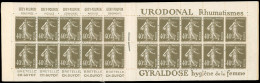 ** 193-C1 - 40c. Brun-olive. Type Semeuse Camée. 20 Timbres. SUP. - Autres & Non Classés