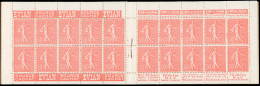 ** 199-C7 - 50c. Rouge. Type Semeuse Lignée. 20 Timbres. SUP. - Sonstige & Ohne Zuordnung