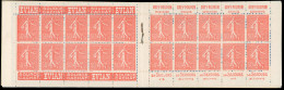 ** 199-C8 - 50c. Rouge. Type Semeuse Lignée. 20 Timbres. SUP. - Sonstige & Ohne Zuordnung