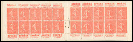 ** 199-C41 - 50c. Rouge. Type Semeuse Lignée. 20 Timbres. SUP. - Sonstige & Ohne Zuordnung