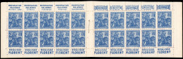 ** 257-C4 - 50c. Bleu. Type Jeanne D'arc. 20 Timbres. SUP. - Other & Unclassified
