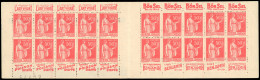 ** 283-C4 - 50c. Rouge. Type Paix. 20 Timbres. SUP. - Other & Unclassified