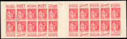 ** 283-C9 - 50c. Rouge. Type Paix. 20 Timbres. SUP. - Sonstige & Ohne Zuordnung