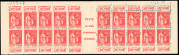 ** 283-C22 - 50c. Rouge. Type Paix. 20 Timbres. SUP. - Other & Unclassified