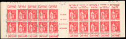 ** 283-C23 - 50c. Rouge. Type Paix. 20 Timbres. SUP. - Sonstige & Ohne Zuordnung