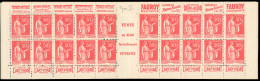 ** 283-C28 - 50c. Rouge. Type Paix. 20 Timbres. SUP. - Sonstige & Ohne Zuordnung