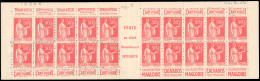 ** 283-C25 - 50c. Rouge. Type Paix. 20 Timbres. SUP. - Altri & Non Classificati