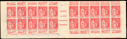 ** 283-C34 - 50c. Rouge. Type Paix. 20 Timbres. SUP. - Altri & Non Classificati