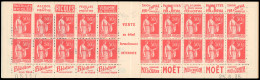 ** 283-C38 - 50c. Rouge. Type Paix. 20 Timbres. SUP. - Sonstige & Ohne Zuordnung