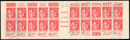 ** 283-C42 - 50c. Rouge. Type Paix. 20 Timbres. SUP. - Otros & Sin Clasificación