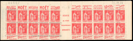 ** 283-C49 - 50c. Rouge. Type Paix. 20 Timbres. SUP. - Sonstige & Ohne Zuordnung