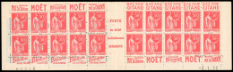 ** 283-C50 - 50c. Rouge. Type Paix. 20 Timbres. SUP. - Other & Unclassified