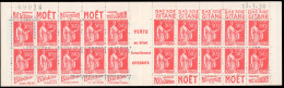 ** 283-C50 - 50c. Rouge. Type Paix. 20 Timbres. SUP. - Sonstige & Ohne Zuordnung
