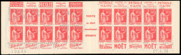 ** 283-C53 - 50c. Rouge. Type Paix. 20 Timbres. SUP. - Other & Unclassified