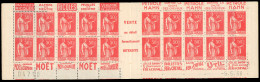 ** 283-C55 - 50c. Rouge. Type Paix. 20 Timbres. SUP. - Altri & Non Classificati