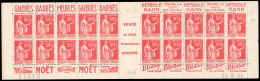 ** 283-C62 - 50c. Rouge. Type Paix. 20 Timbres. SUP. - Other & Unclassified