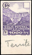 ** 177b - 1F. Violet. Valeur Omise + ND. BdeF. SUP. - Autres & Non Classés