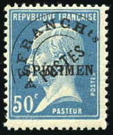 * 68-CI1 - Timbres-Taxe. 50c. Préo. Surcharge SPECIMEN. TB. - Cours D'Instruction