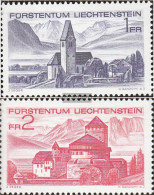 Liechtenstein 565-566 (complete Issue) Unmounted Mint / Never Hinged 1972 LIBA72 - Neufs