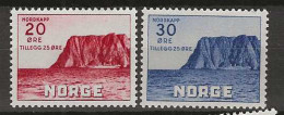 1938 MNH Norway Mi 198-99 Postfris** . - Unused Stamps