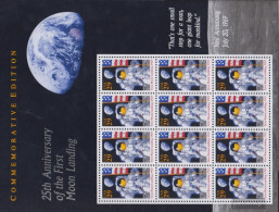 U.S. 2477Klb Schmuckbogen Unmounted Mint / Never Hinged 1994 Anniversary Moon Landing - Nuovi