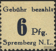 Spremberg (Lower) 4 Unmounted Mint / Never Hinged 1945 Numbers - Privatpost