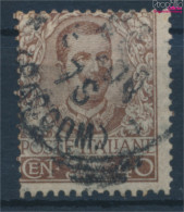 Italien 80 Gestempelt 1901 Freimarken - Serie Floreale (10355872 - Oblitérés