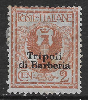 Italia Italy 1909 Estero Tripoli Di Barberia Floreale C2 Sa N.2 Nuovo MH * - Non Classés