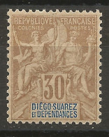 DIEGO-SUAREZ N° 33 NEUF** LUXE SANS CHARNIERE / Hingeless / MNH - Neufs