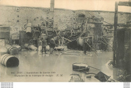 IVRY INONDATIONS DE JANVIER 1910 EXPLOSION DE LA FABRIQUE DE VINAIGRE - Ivry Sur Seine